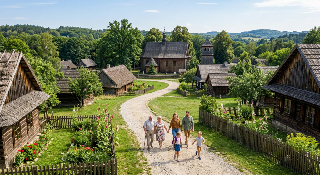 Dlaczego warto odwiedzić skansen w Wygiełzowie z rodziną
